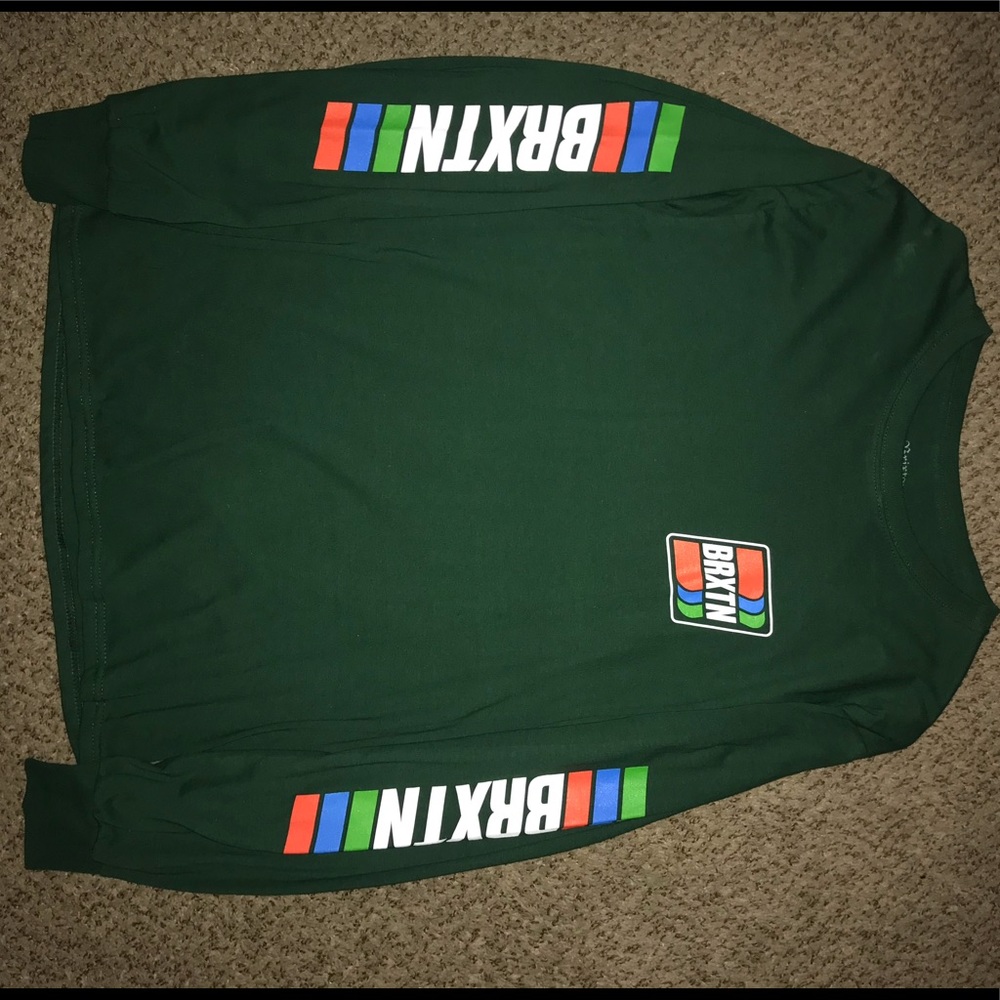 Green Brixton long sleeve (small)